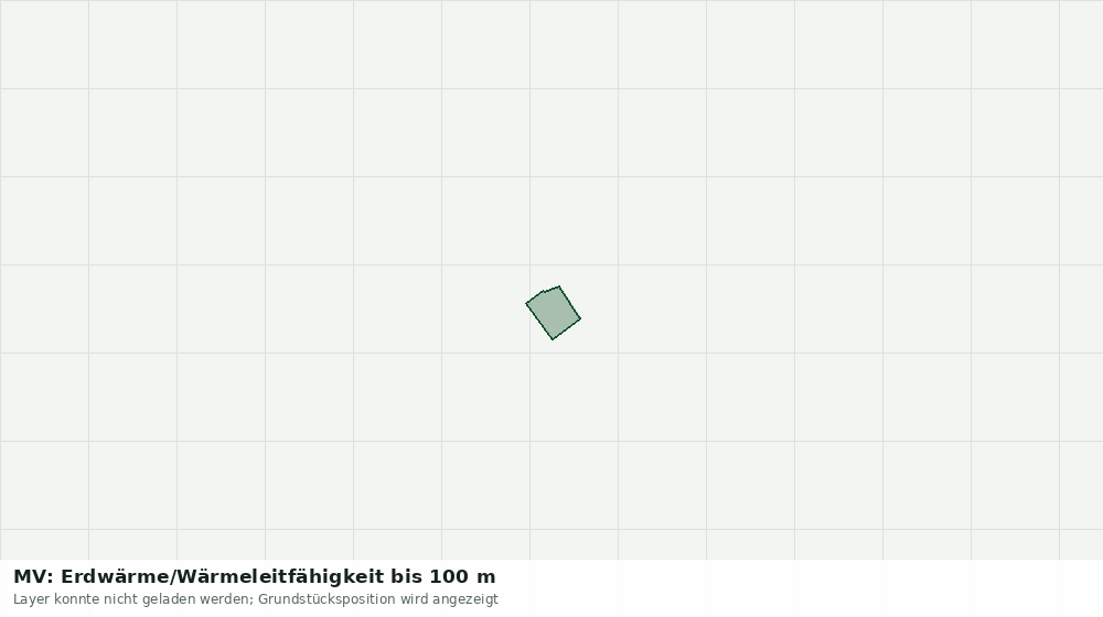 Statische Kartenansicht: MV: Erdwärme/Wärmeleitfähigkeit bis 100 m