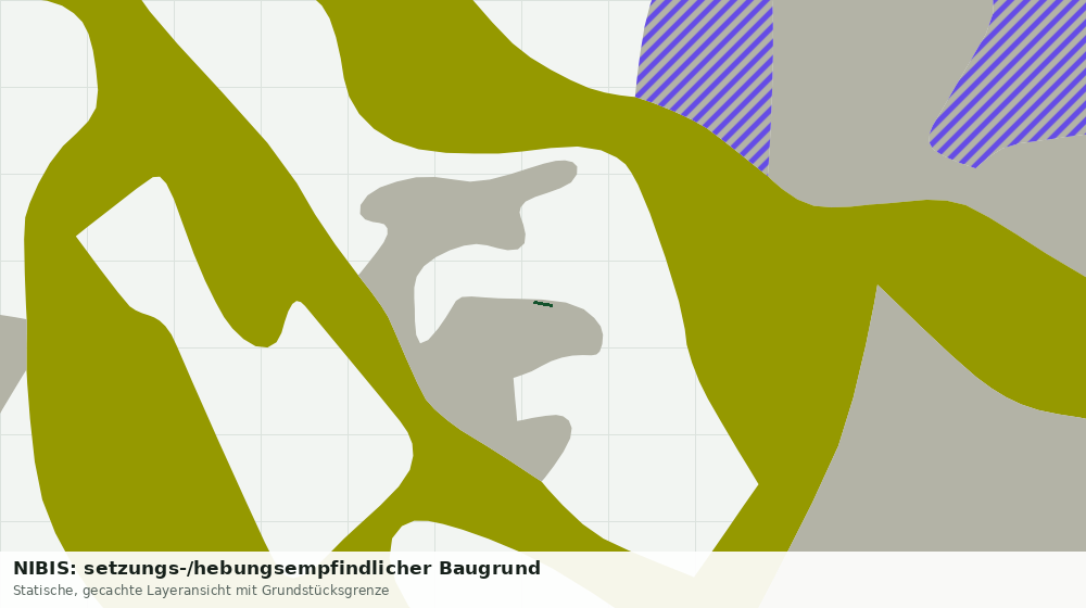 Statische Kartenansicht: NIBIS: setzungs-/hebungsempfindlicher Baugrund