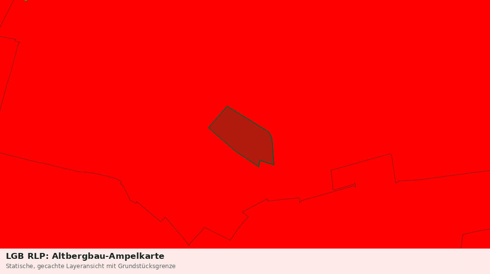Statische Kartenansicht: LGB RLP: Altbergbau-Ampelkarte