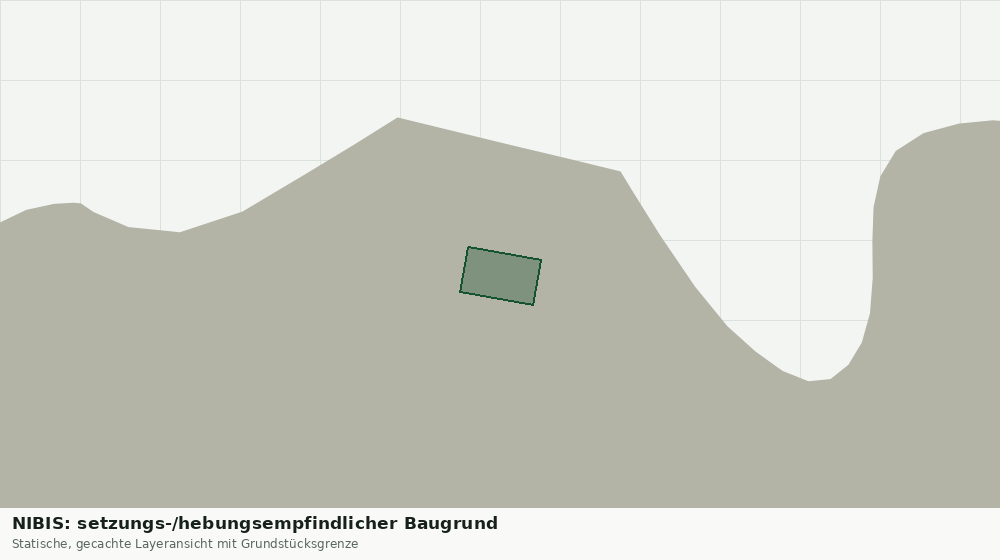 Statische Kartenansicht: NIBIS: setzungs-/hebungsempfindlicher Baugrund