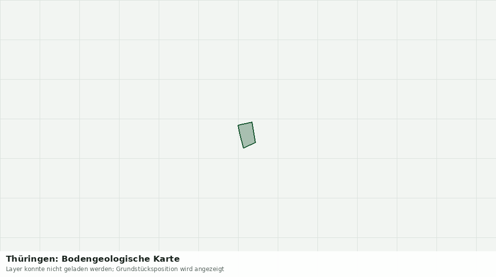 Statische Kartenansicht: Thüringen: Bodengeologische Karte
