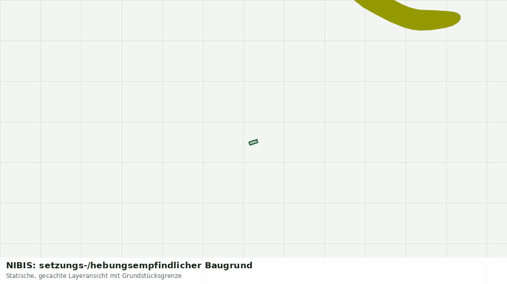Statische Kartenansicht: NIBIS: setzungs-/hebungsempfindlicher Baugrund