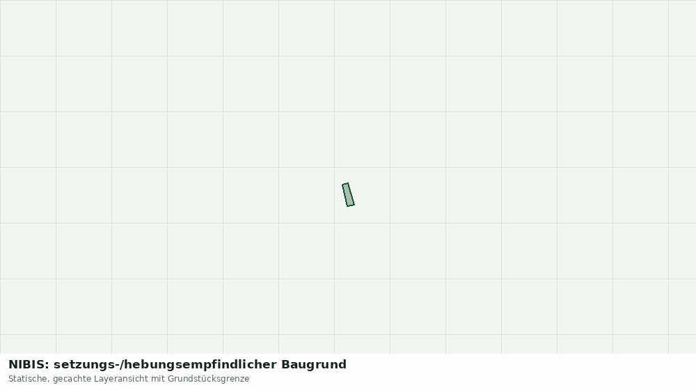Statische Kartenansicht: NIBIS: setzungs-/hebungsempfindlicher Baugrund