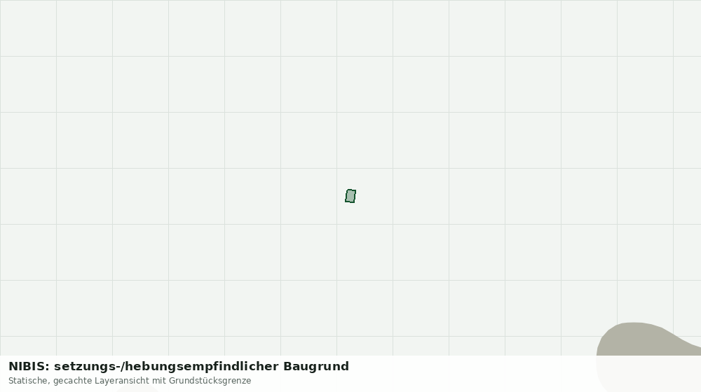 Statische Kartenansicht: NIBIS: setzungs-/hebungsempfindlicher Baugrund