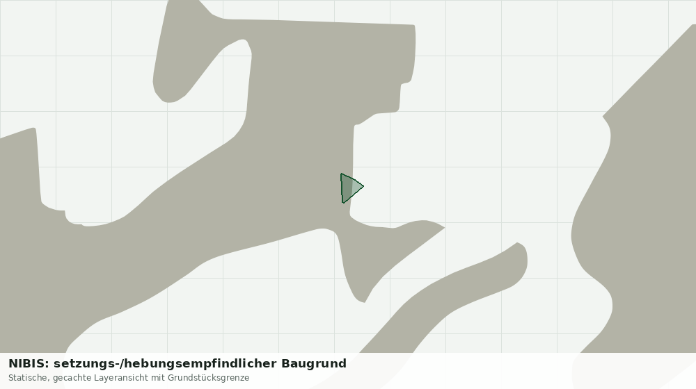 Statische Kartenansicht: NIBIS: setzungs-/hebungsempfindlicher Baugrund