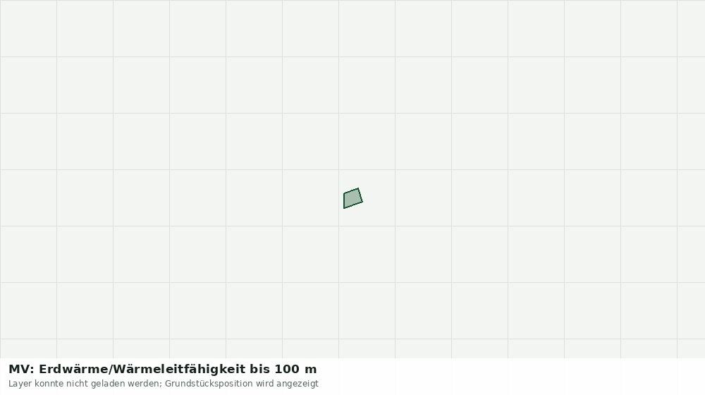 Statische Kartenansicht: MV: Erdwärme/Wärmeleitfähigkeit bis 100 m