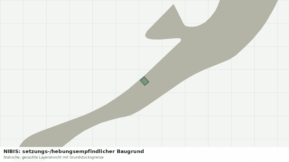Statische Kartenansicht: NIBIS: setzungs-/hebungsempfindlicher Baugrund