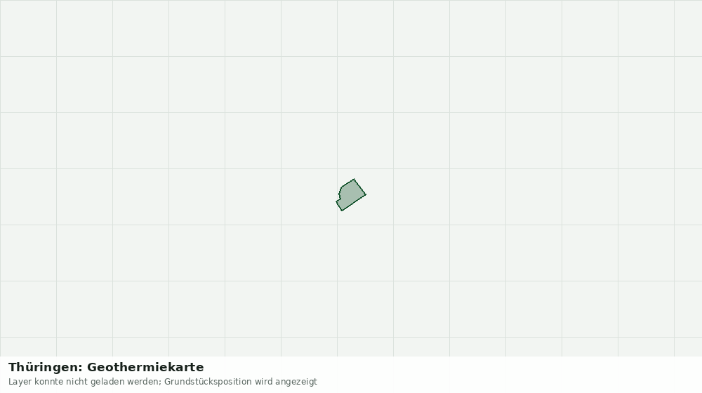 Statische Kartenansicht: Thüringen: Geothermiekarte