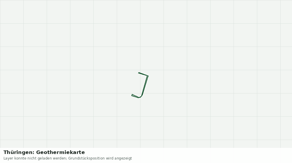 Statische Kartenansicht: Thüringen: Geothermiekarte