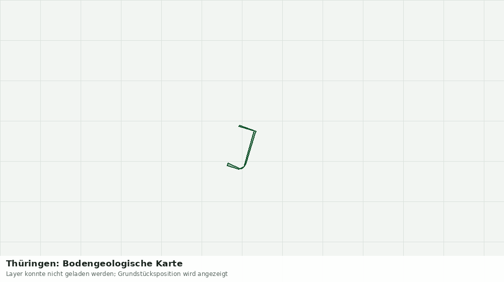 Statische Kartenansicht: Thüringen: Bodengeologische Karte