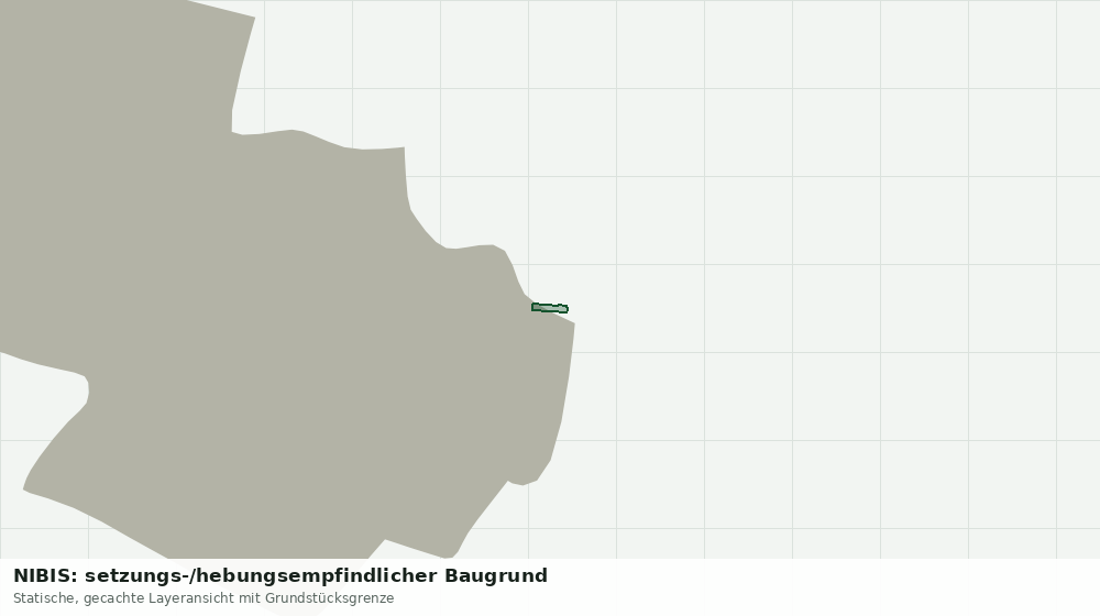 Statische Kartenansicht: NIBIS: setzungs-/hebungsempfindlicher Baugrund