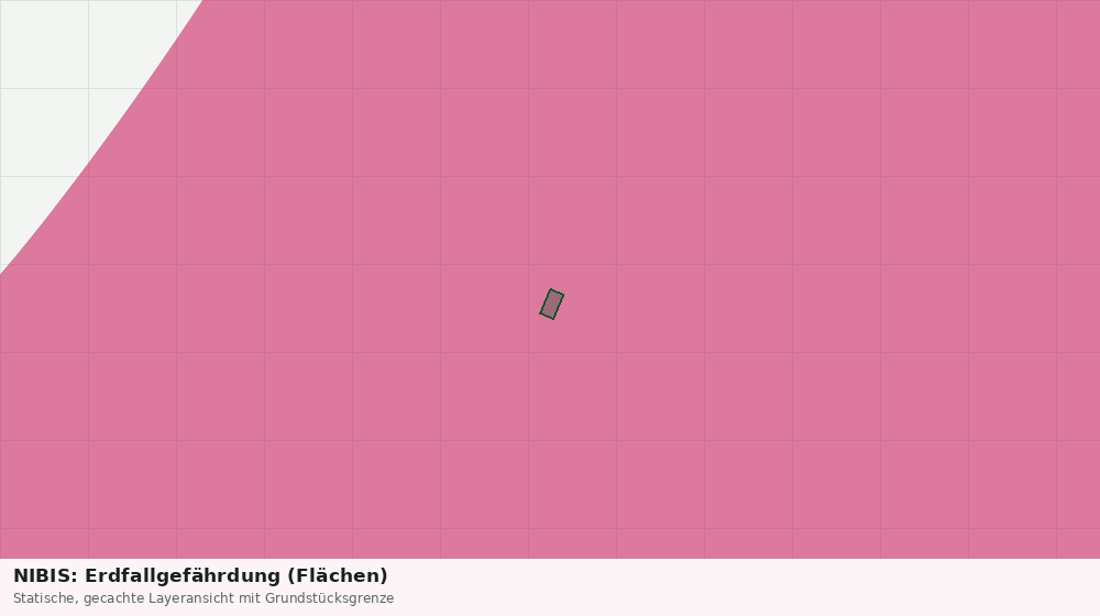 Statische Kartenansicht: NIBIS: Erdfallgefährdung (Flächen)