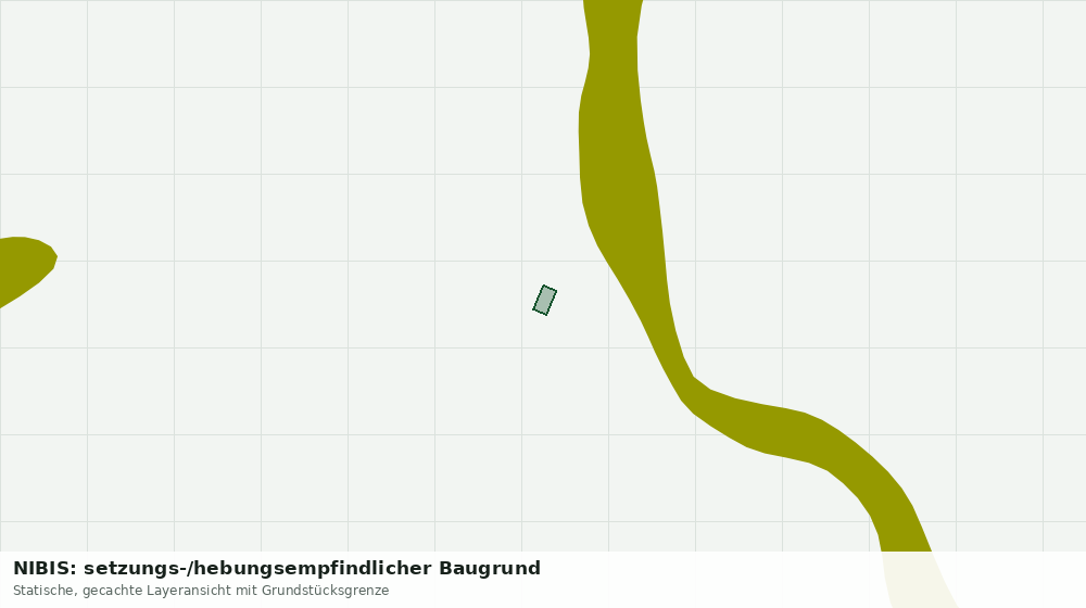 Statische Kartenansicht: NIBIS: setzungs-/hebungsempfindlicher Baugrund