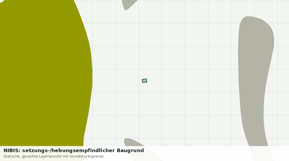 Statische Kartenansicht: NIBIS: setzungs-/hebungsempfindlicher Baugrund