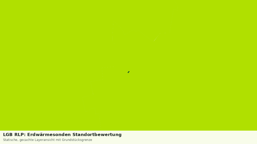 Statische Kartenansicht: LGB RLP: Erdwärmesonden Standortbewertung