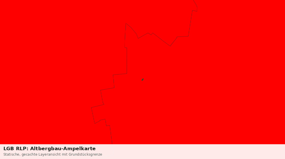 Statische Kartenansicht: LGB RLP: Altbergbau-Ampelkarte