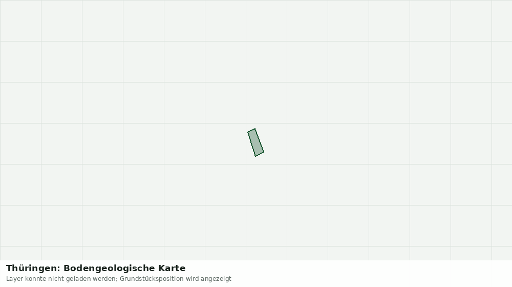 Statische Kartenansicht: Thüringen: Bodengeologische Karte