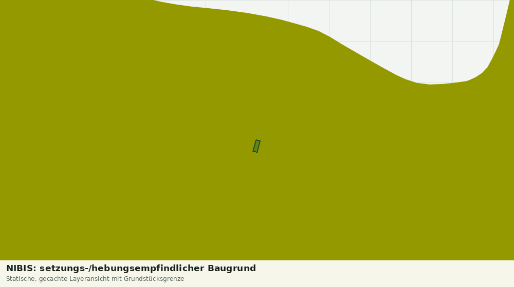 Statische Kartenansicht: NIBIS: setzungs-/hebungsempfindlicher Baugrund