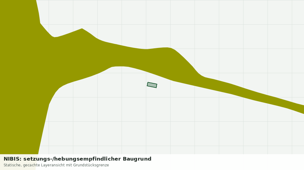 Statische Kartenansicht: NIBIS: setzungs-/hebungsempfindlicher Baugrund