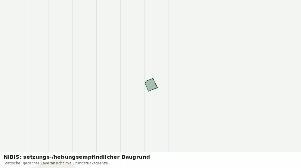 Statische Kartenansicht: NIBIS: setzungs-/hebungsempfindlicher Baugrund