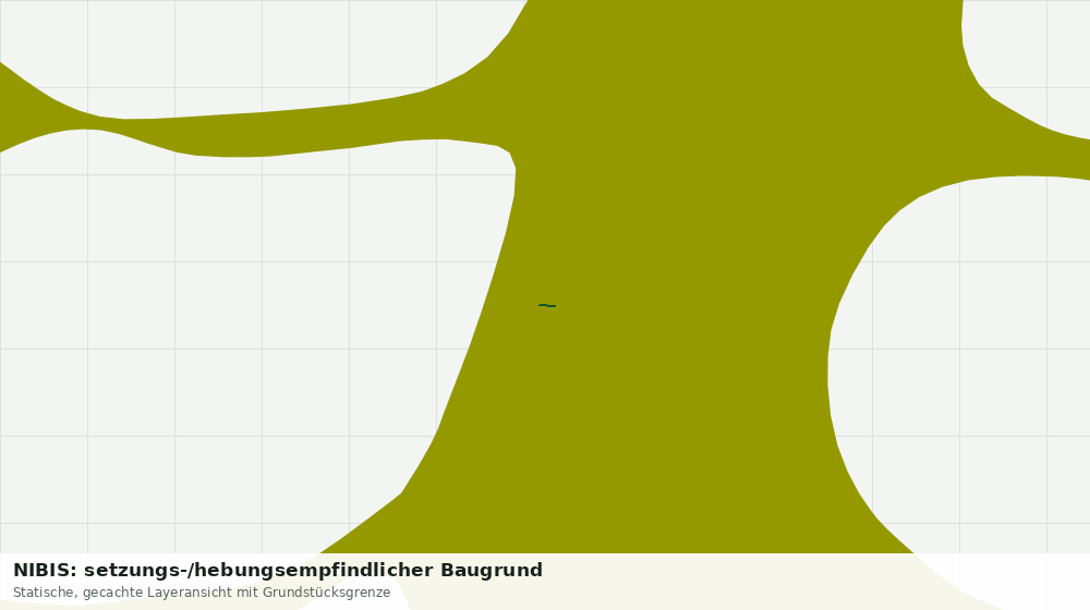 Statische Kartenansicht: NIBIS: setzungs-/hebungsempfindlicher Baugrund