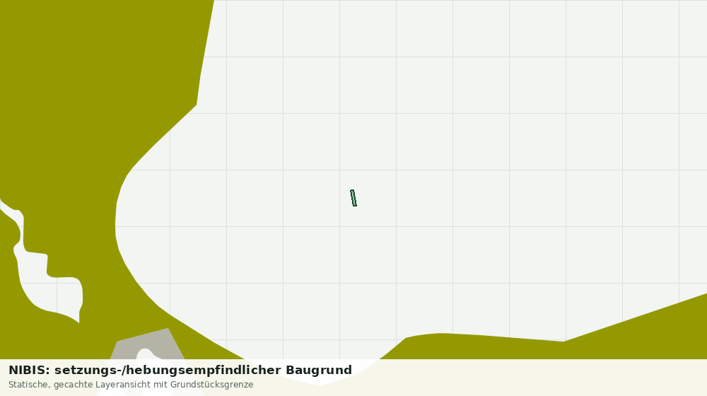 Statische Kartenansicht: NIBIS: setzungs-/hebungsempfindlicher Baugrund