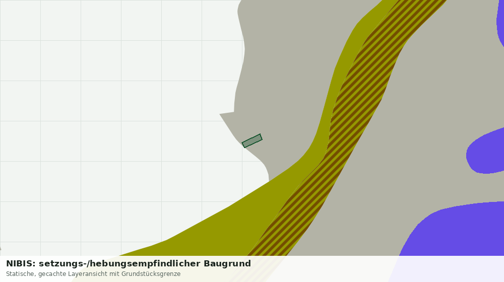 Statische Kartenansicht: NIBIS: setzungs-/hebungsempfindlicher Baugrund
