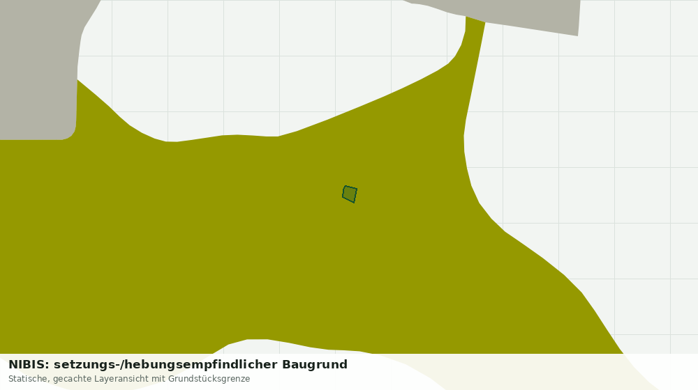 Statische Kartenansicht: NIBIS: setzungs-/hebungsempfindlicher Baugrund