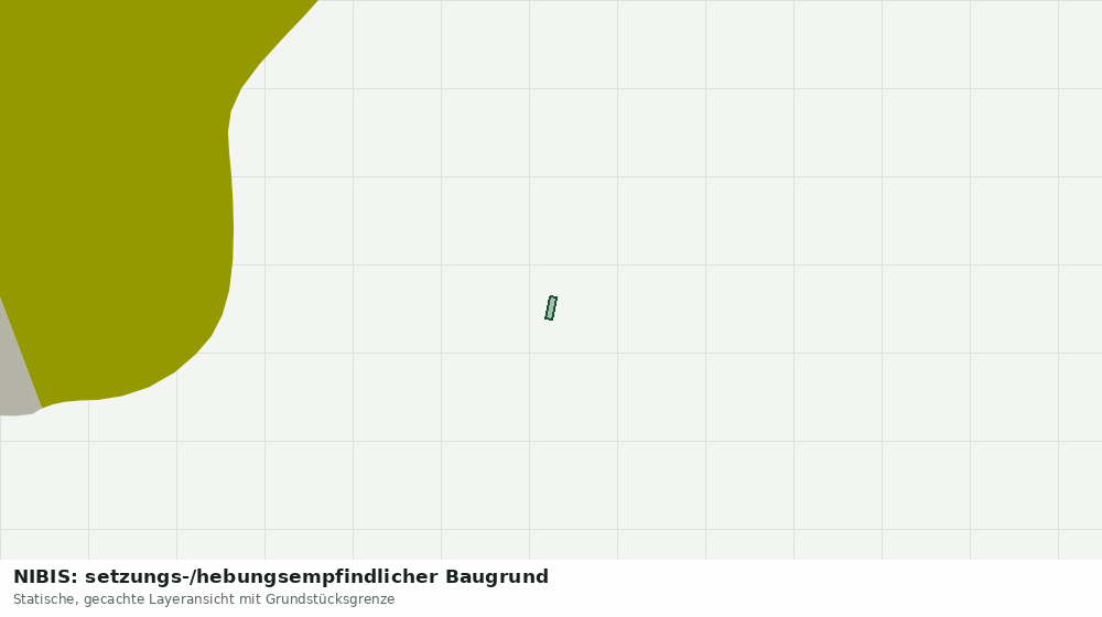 Statische Kartenansicht: NIBIS: setzungs-/hebungsempfindlicher Baugrund