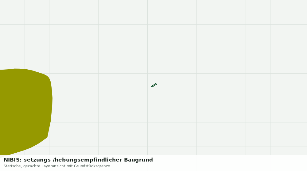 Statische Kartenansicht: NIBIS: setzungs-/hebungsempfindlicher Baugrund
