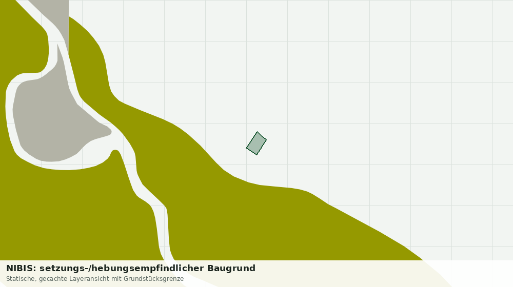 Statische Kartenansicht: NIBIS: setzungs-/hebungsempfindlicher Baugrund