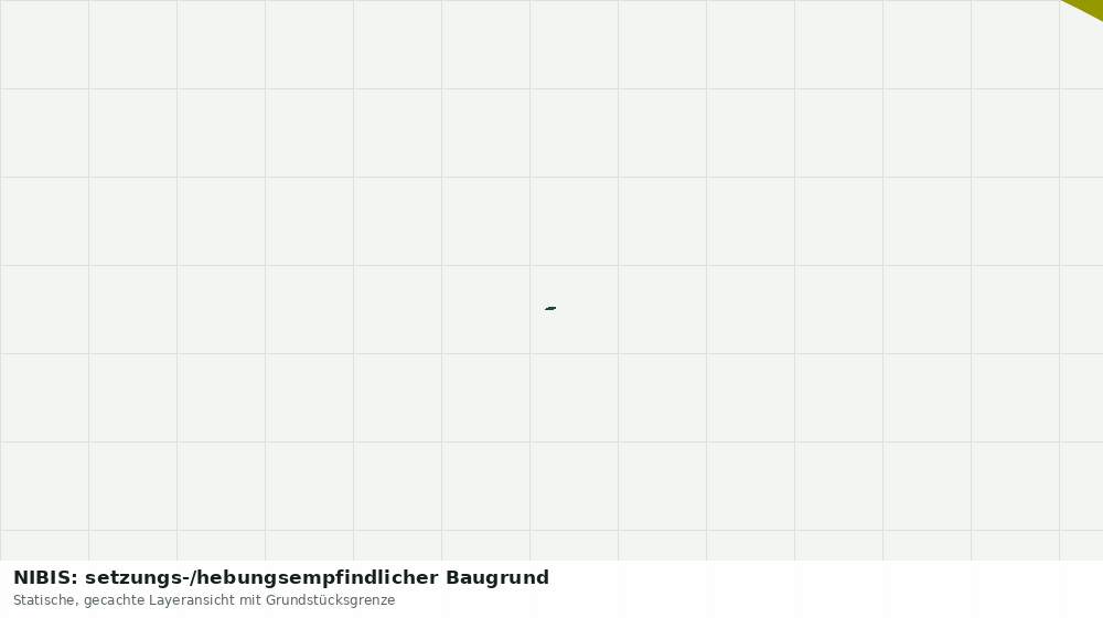 Statische Kartenansicht: NIBIS: setzungs-/hebungsempfindlicher Baugrund