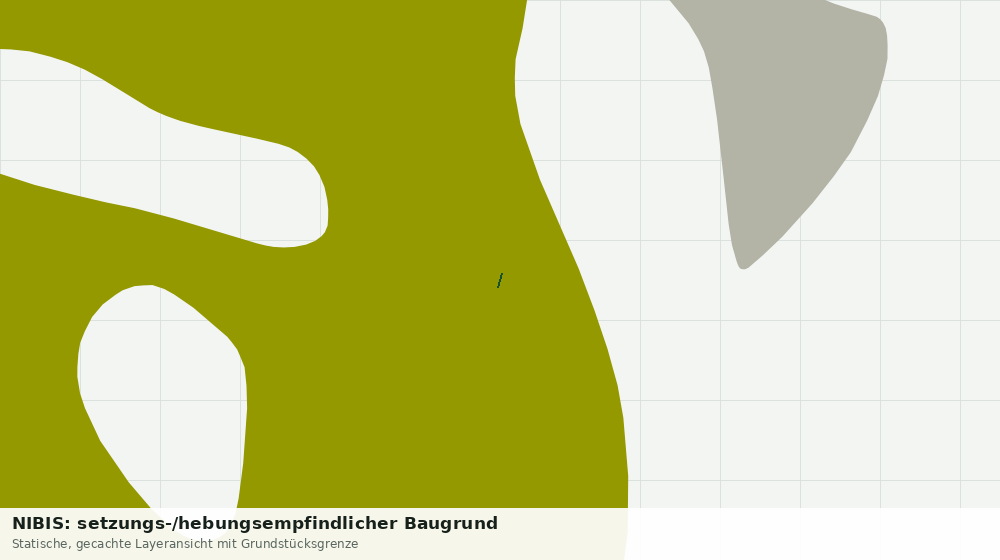 Statische Kartenansicht: NIBIS: setzungs-/hebungsempfindlicher Baugrund