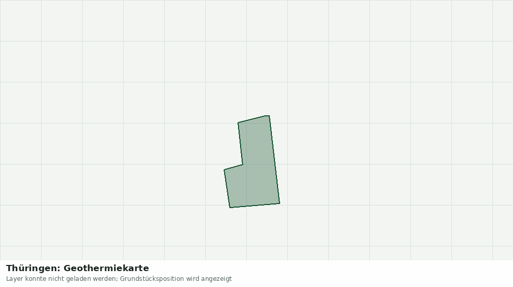 Statische Kartenansicht: Thüringen: Geothermiekarte