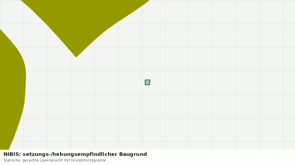 Statische Kartenansicht: NIBIS: setzungs-/hebungsempfindlicher Baugrund