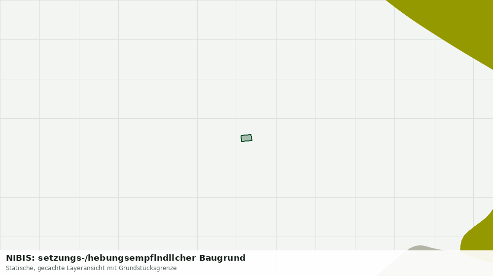 Statische Kartenansicht: NIBIS: setzungs-/hebungsempfindlicher Baugrund