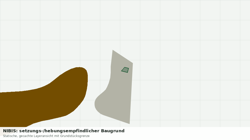 Statische Kartenansicht: NIBIS: setzungs-/hebungsempfindlicher Baugrund