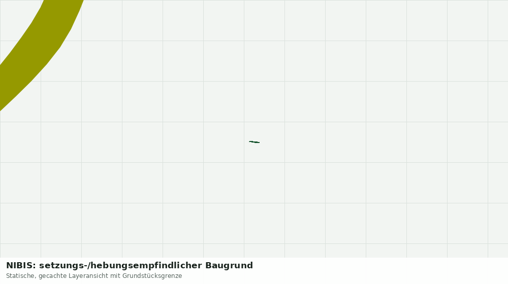 Statische Kartenansicht: NIBIS: setzungs-/hebungsempfindlicher Baugrund