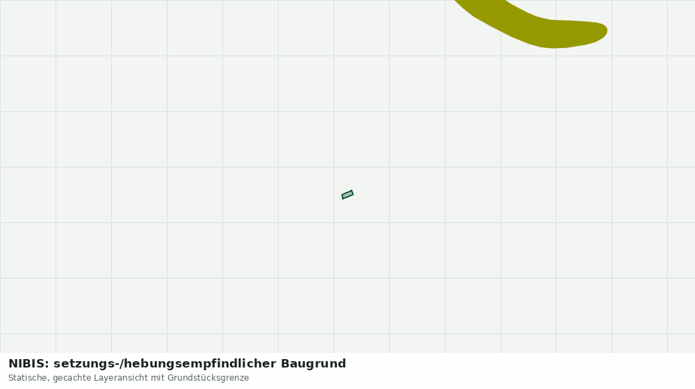 Statische Kartenansicht: NIBIS: setzungs-/hebungsempfindlicher Baugrund