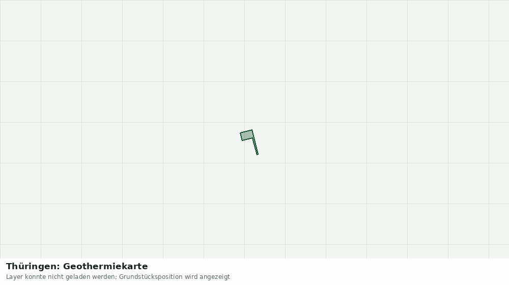 Statische Kartenansicht: Thüringen: Geothermiekarte