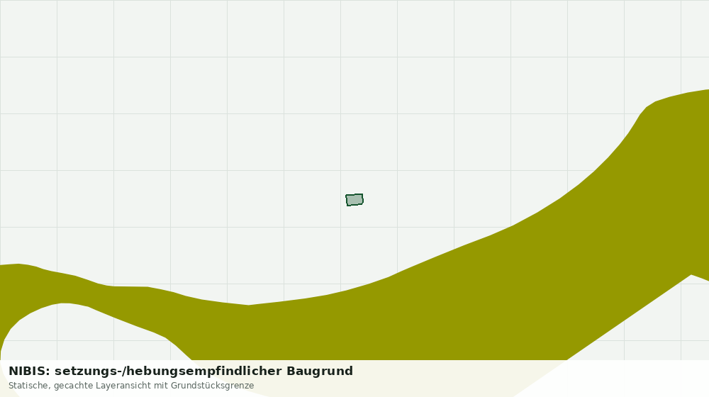 Statische Kartenansicht: NIBIS: setzungs-/hebungsempfindlicher Baugrund