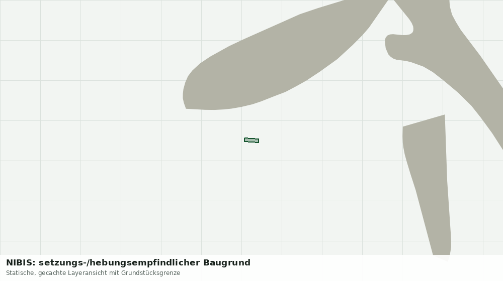Statische Kartenansicht: NIBIS: setzungs-/hebungsempfindlicher Baugrund