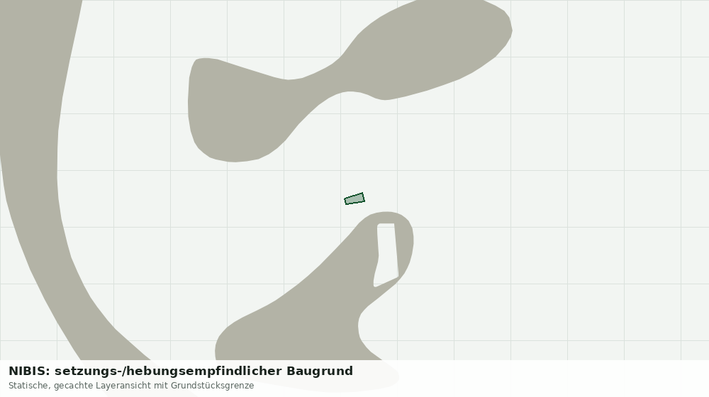 Statische Kartenansicht: NIBIS: setzungs-/hebungsempfindlicher Baugrund