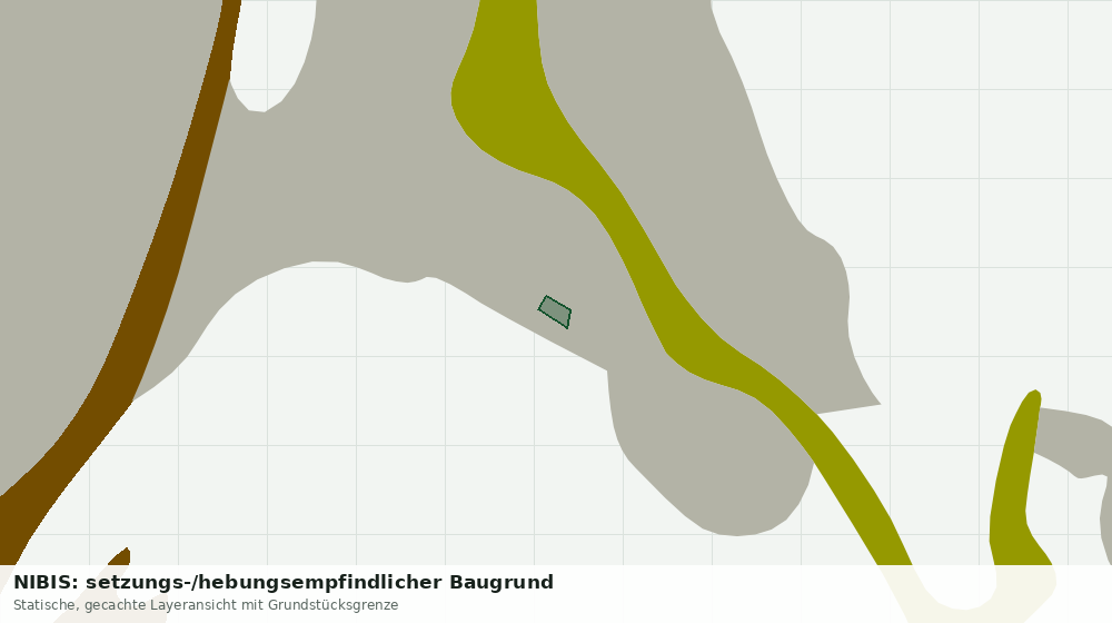 Statische Kartenansicht: NIBIS: setzungs-/hebungsempfindlicher Baugrund