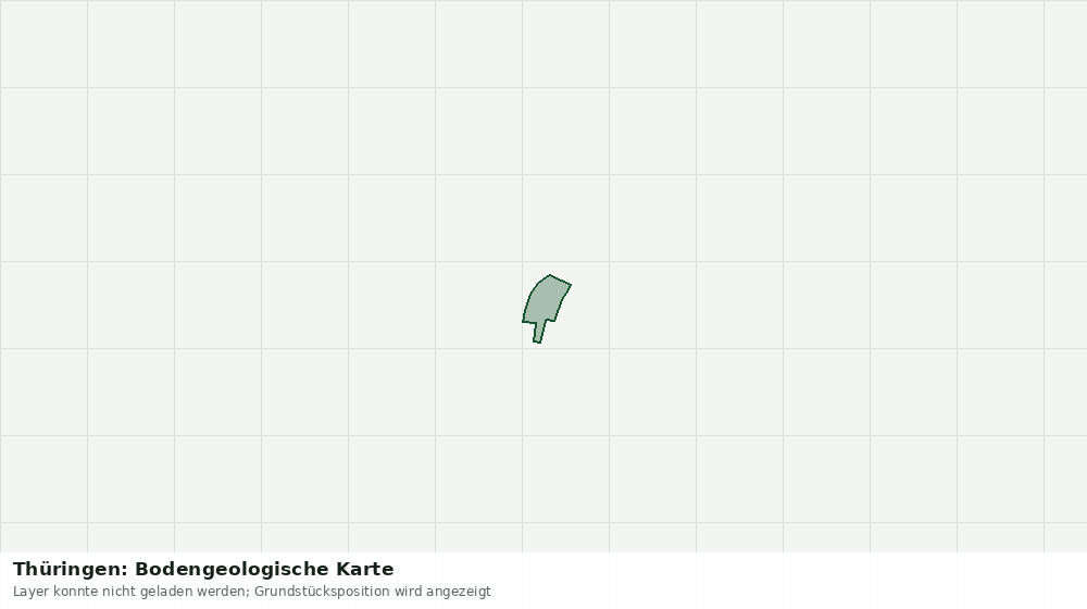 Statische Kartenansicht: Thüringen: Bodengeologische Karte