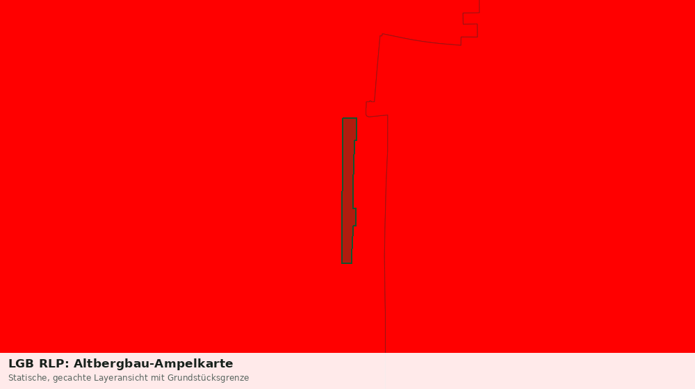Statische Kartenansicht: LGB RLP: Altbergbau-Ampelkarte