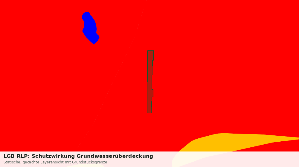 Statische Kartenansicht: LGB RLP: Schutzwirkung Grundwasserüberdeckung