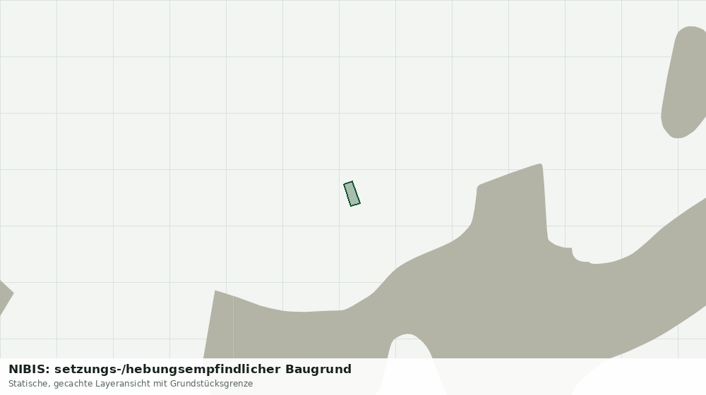 Statische Kartenansicht: NIBIS: setzungs-/hebungsempfindlicher Baugrund