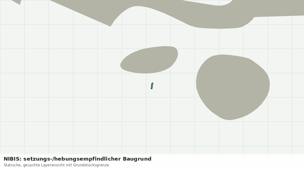 Statische Kartenansicht: NIBIS: setzungs-/hebungsempfindlicher Baugrund