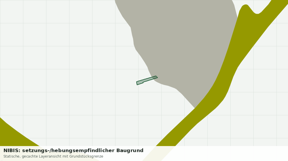 Statische Kartenansicht: NIBIS: setzungs-/hebungsempfindlicher Baugrund